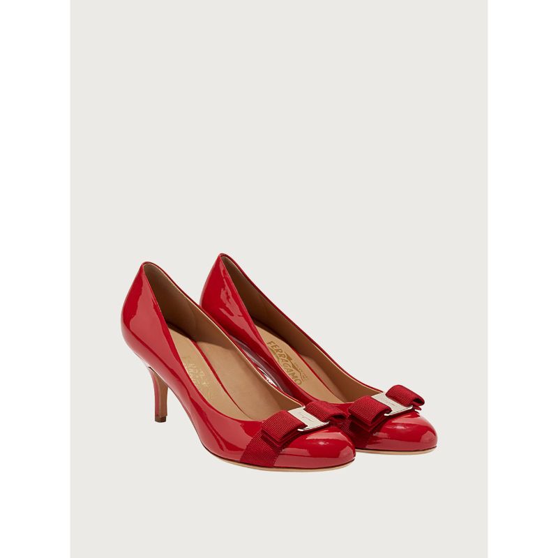 Ferragamo - vara bow pump shoe
 - women