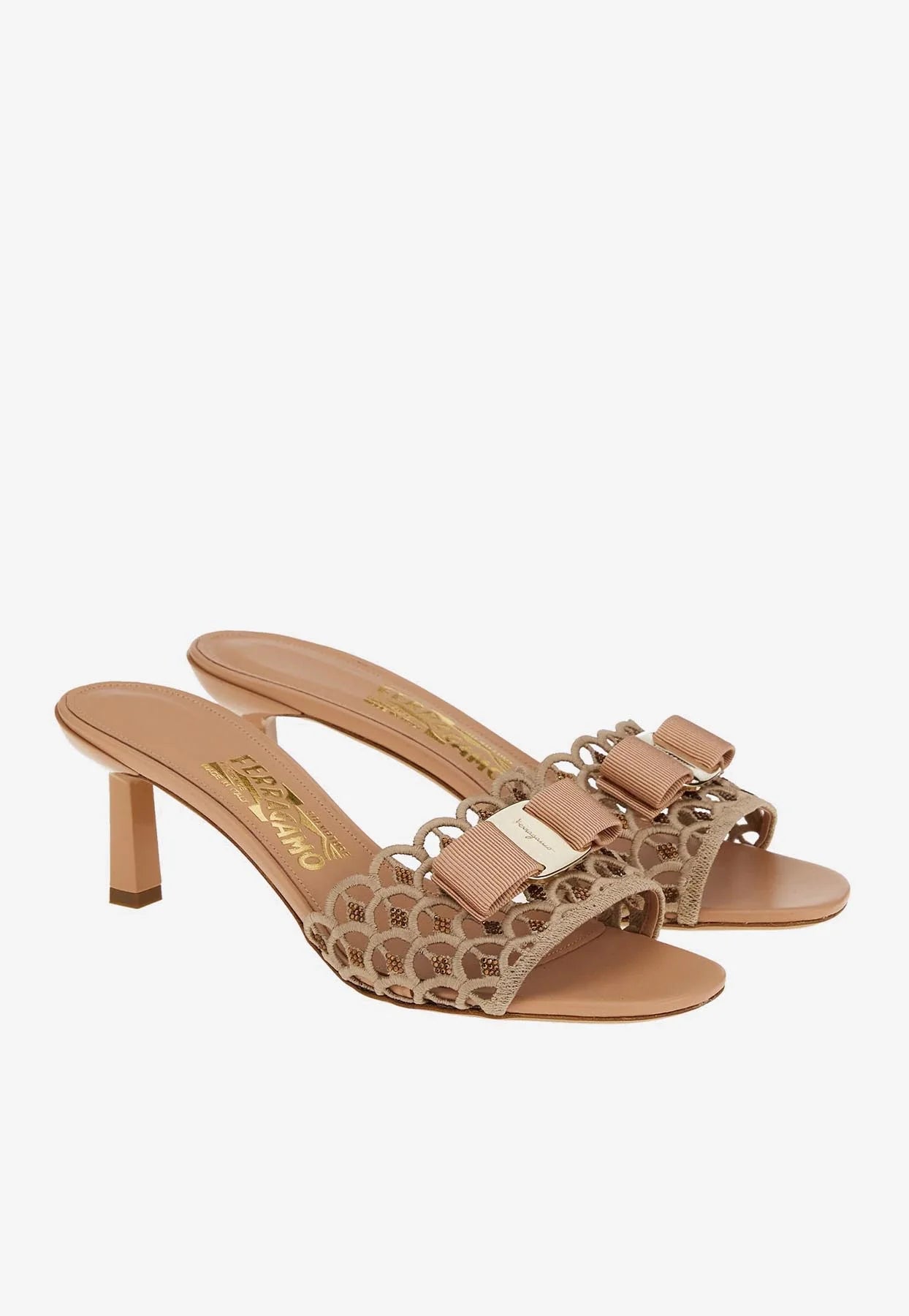 Ferragamo - vara bow sandals - women