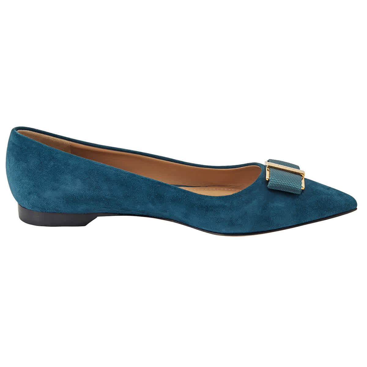 Ferragamo - ornament bow ballet flats - women