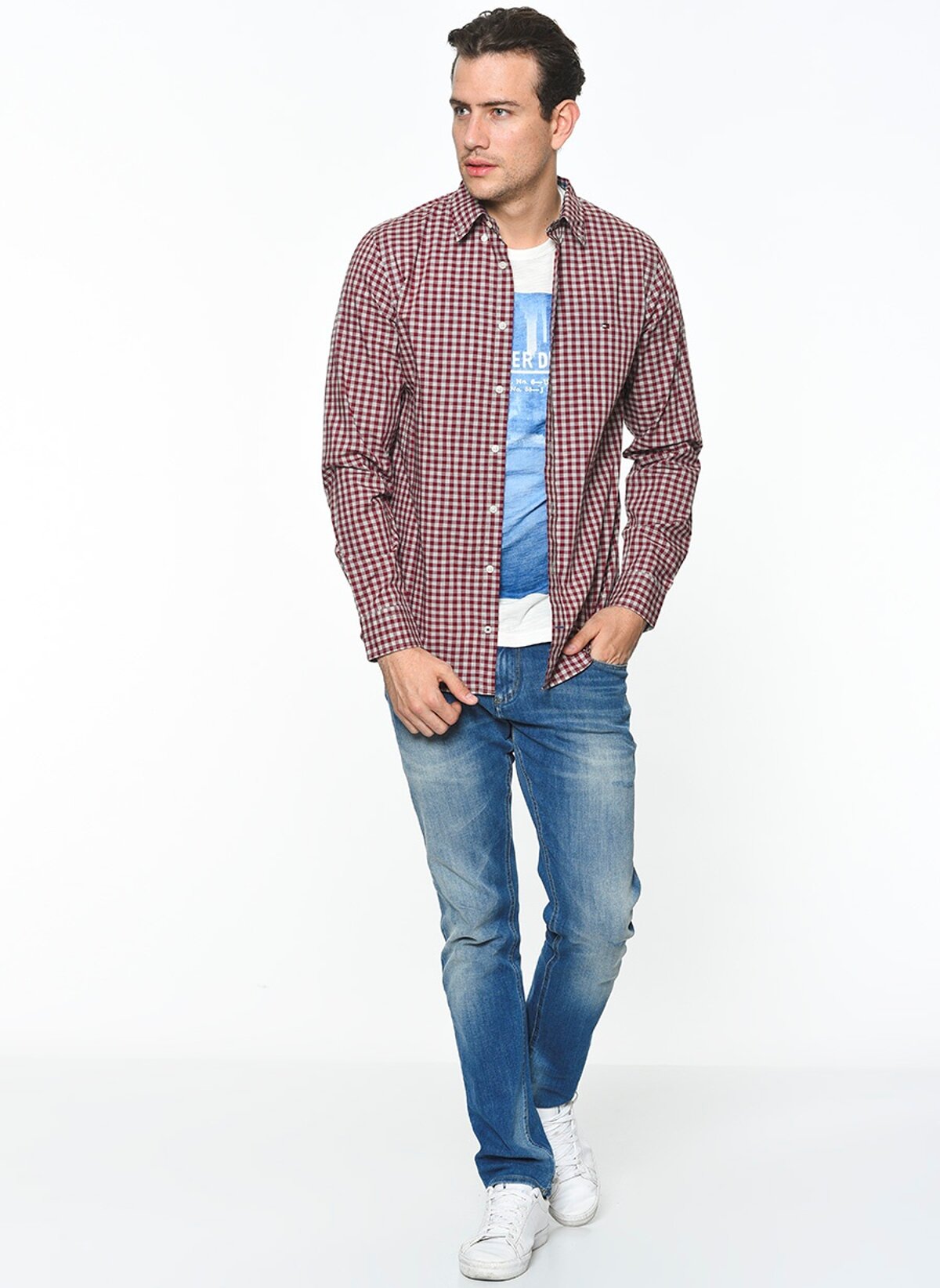 Tommy hilfiger - shirt slim fit  - men