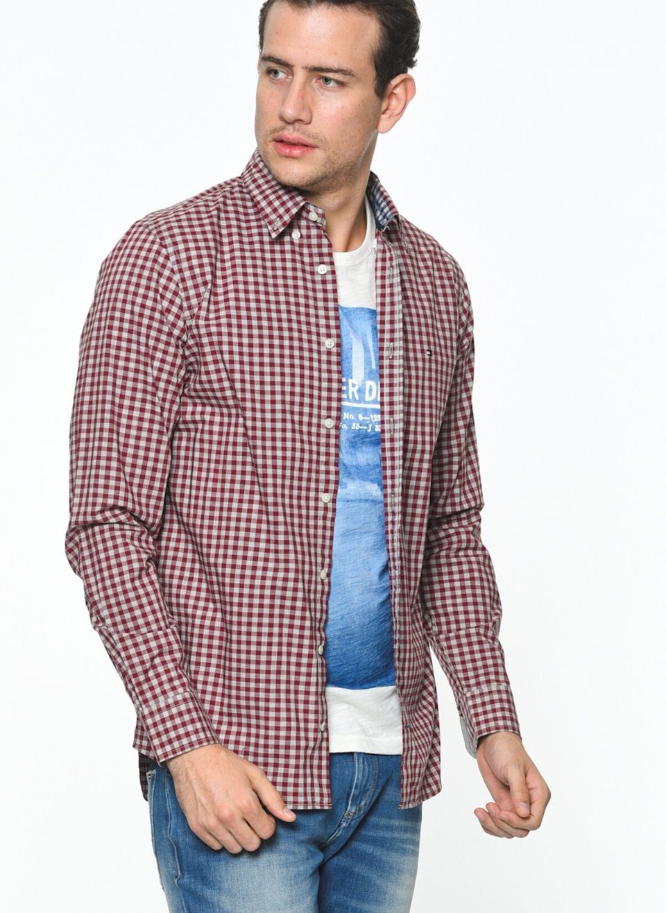 Tommy hilfiger - shirt slim fit  - men