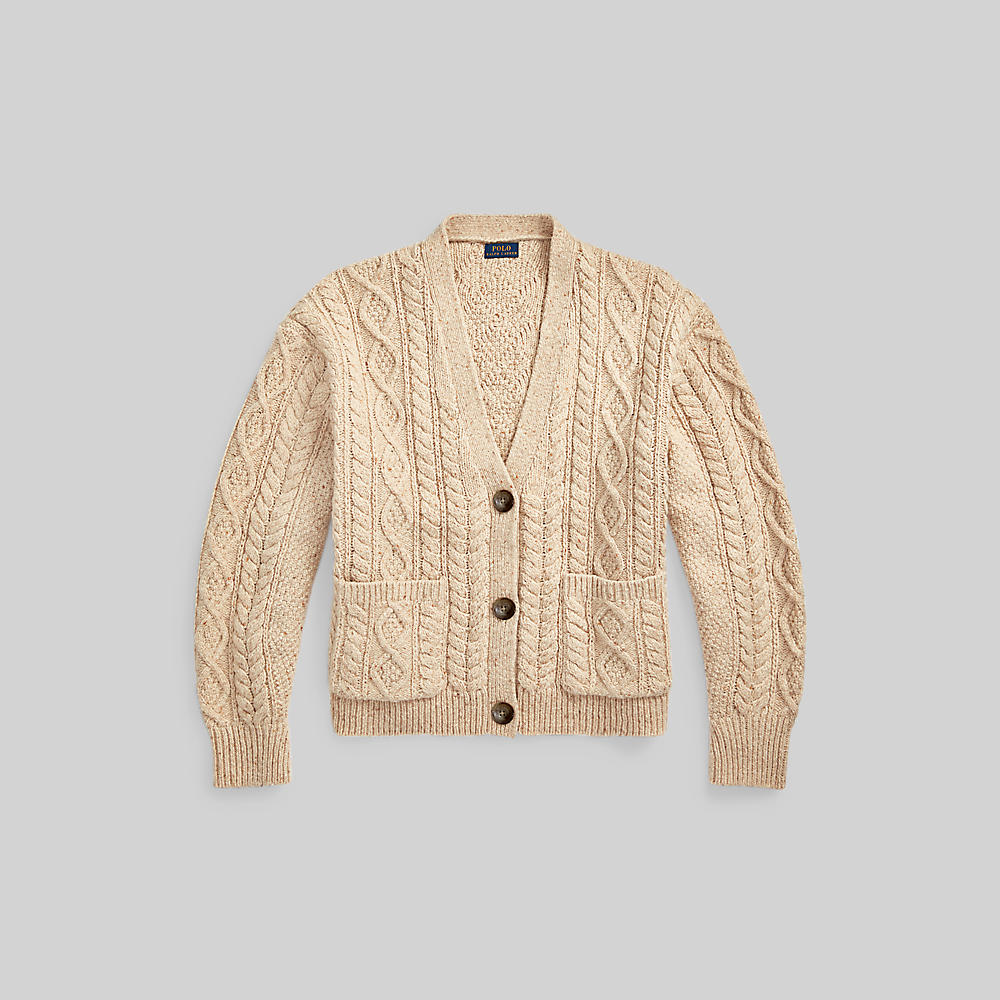 Polo ralph lauren - cable-knit buttoned cardigan - women