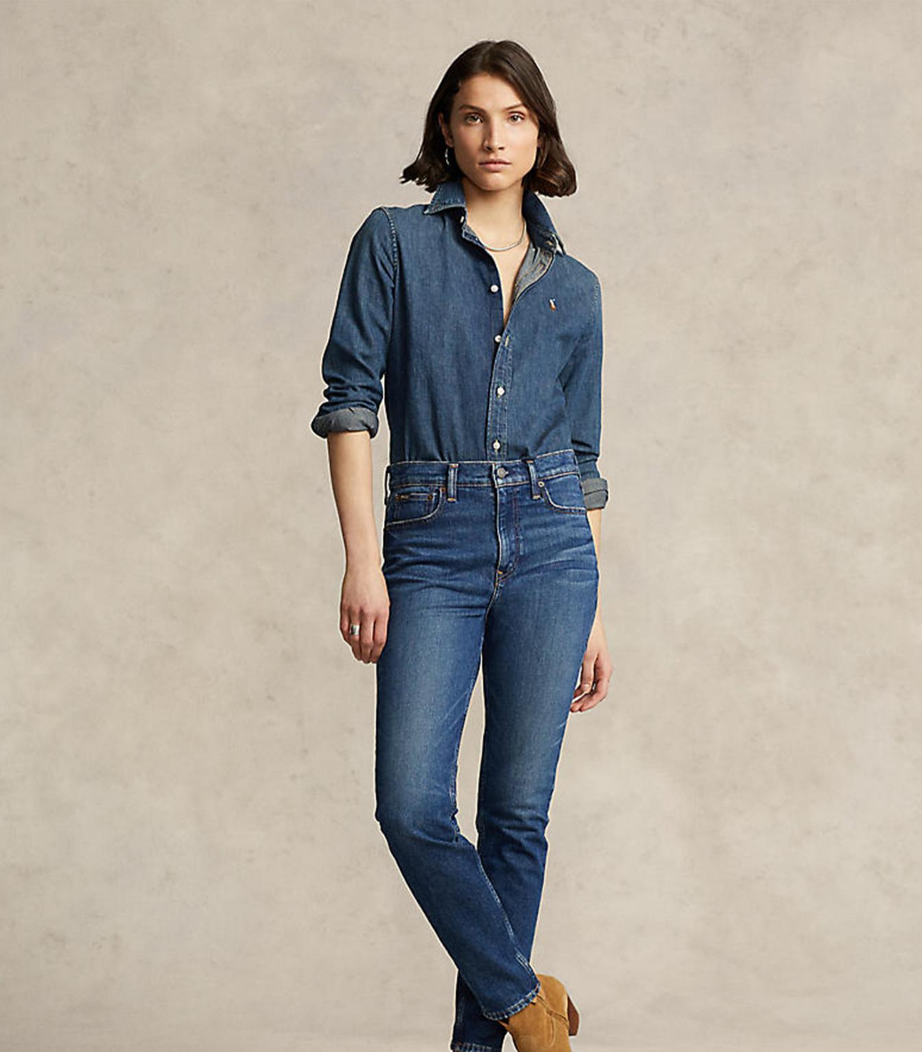 Polo ralph lauren - ankle skinny jeans - women