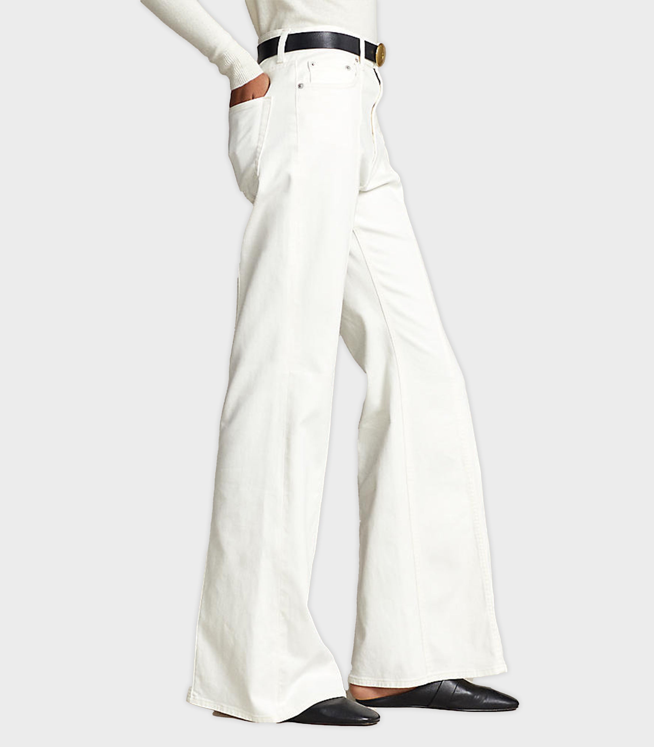 Polo ralph lauren - stretch twill flare pant - women