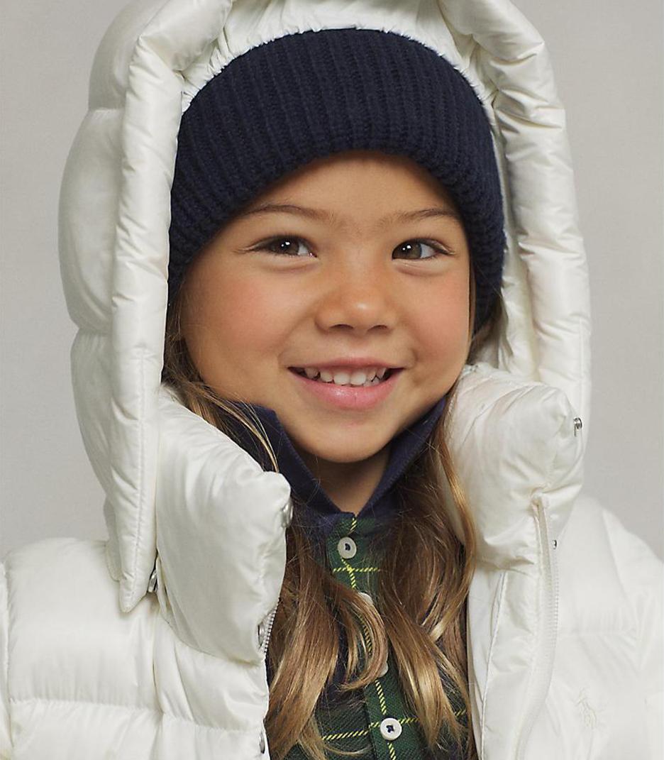 Polo ralph lauren - water-resistant down long coat - girls