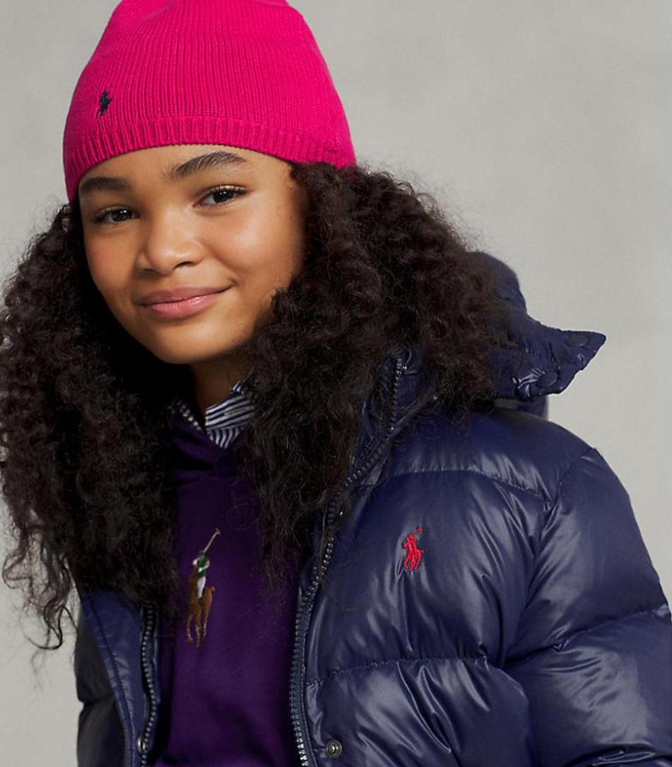 Polo ralph lauren - water-repellent down jacket- girls - girls