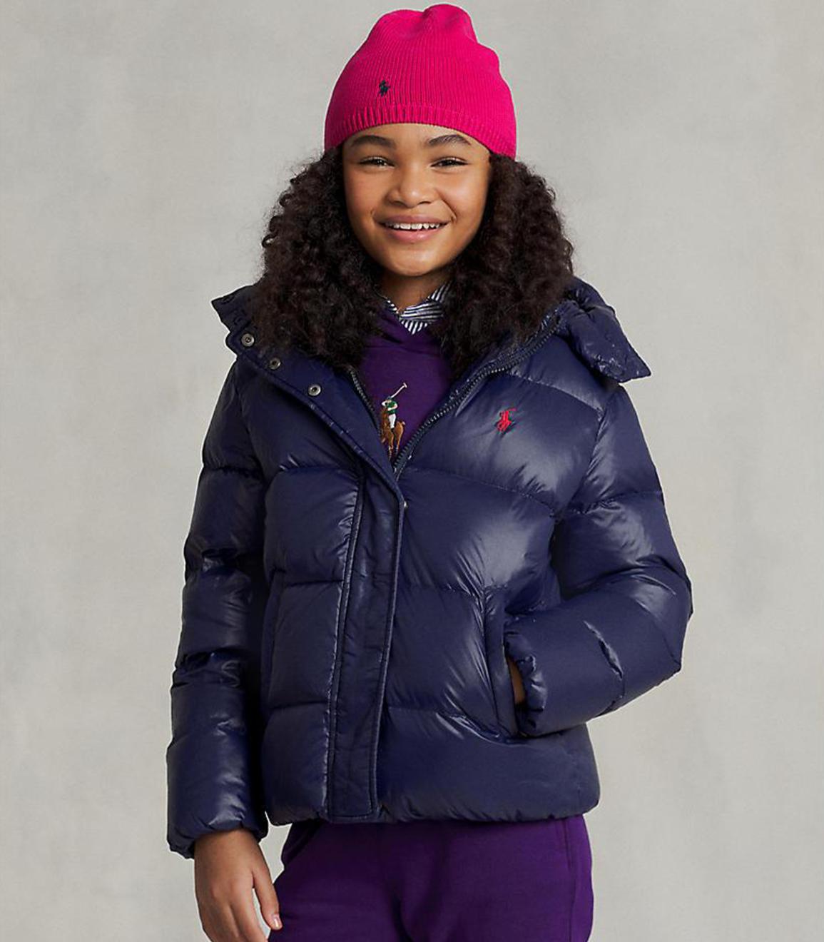 Polo ralph lauren - water-repellent down jacket- girls - girls