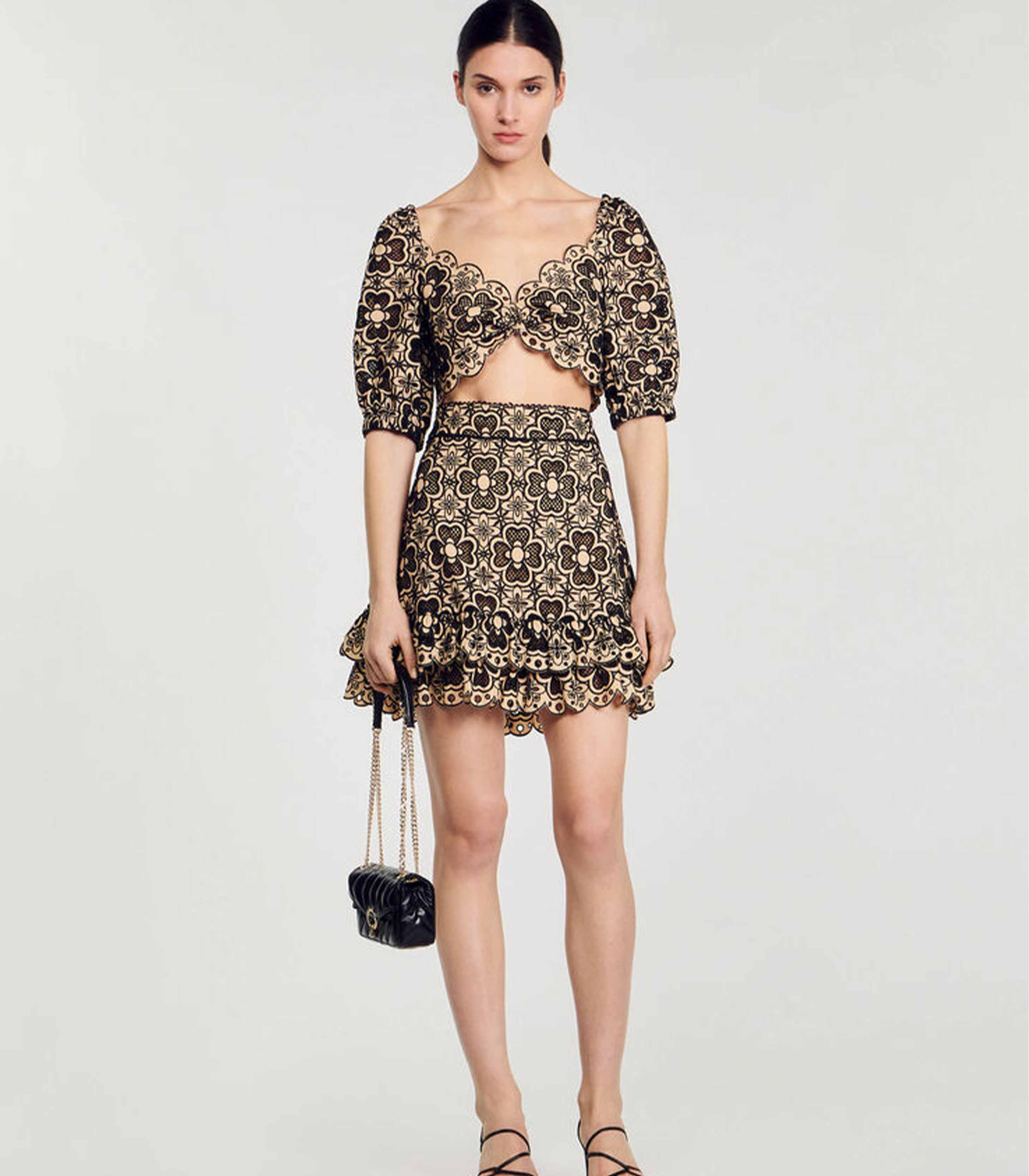 Beige/Black
