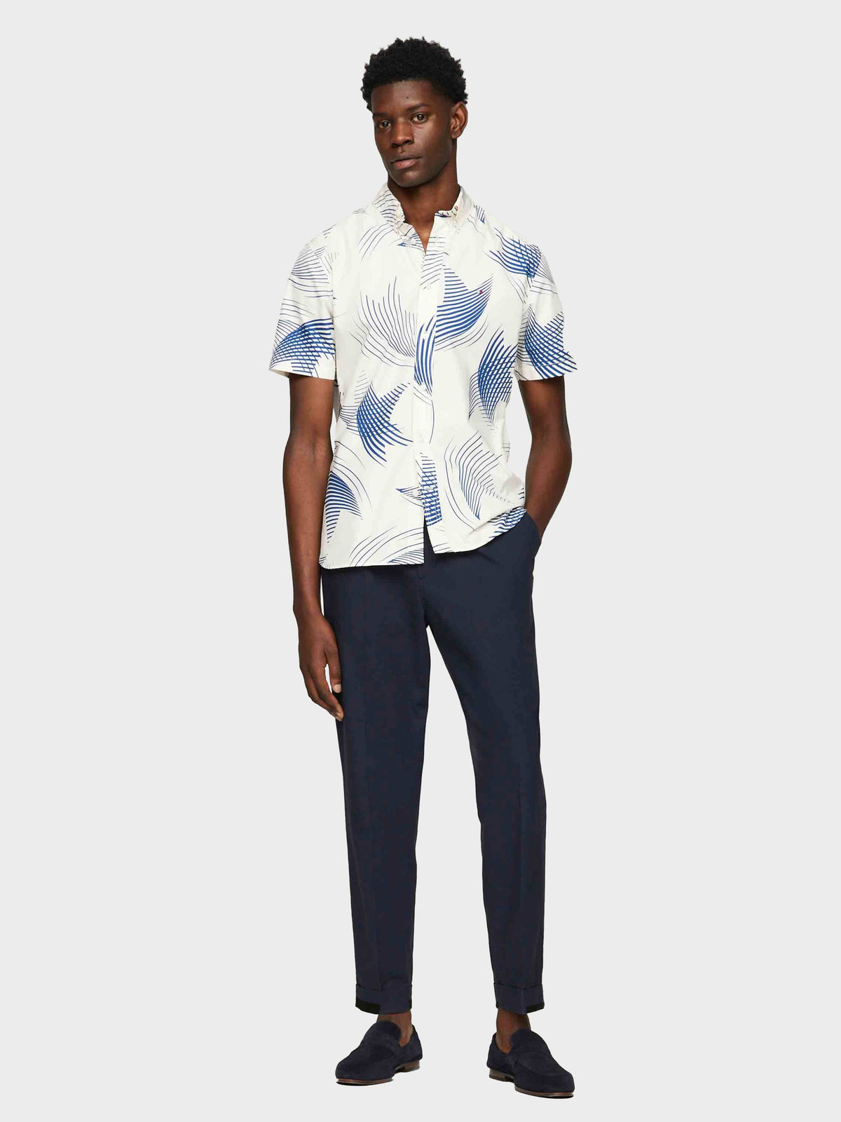 Blue / White