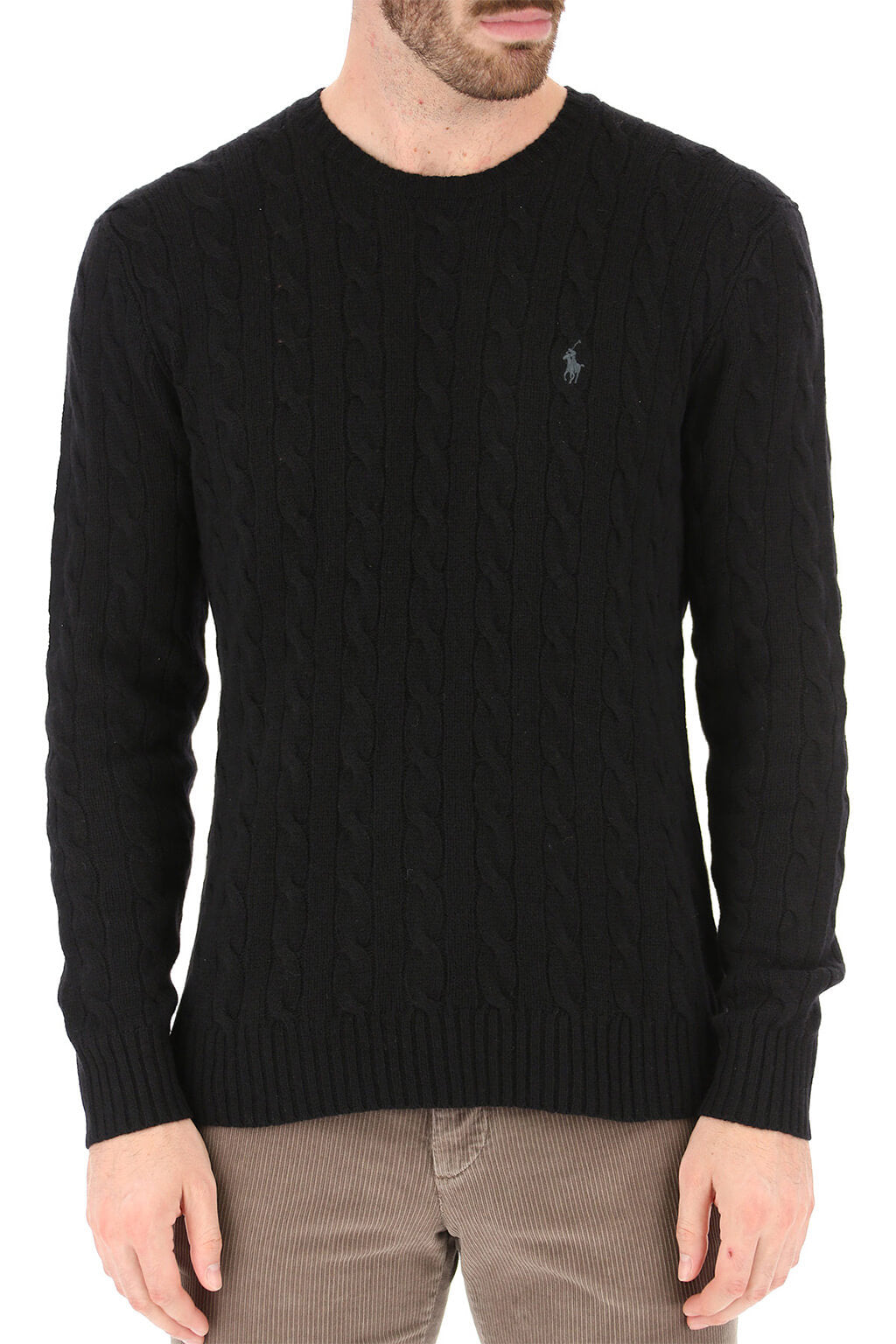 Polo ralph lauren - ls cable cn-long sleeve-sweater - men