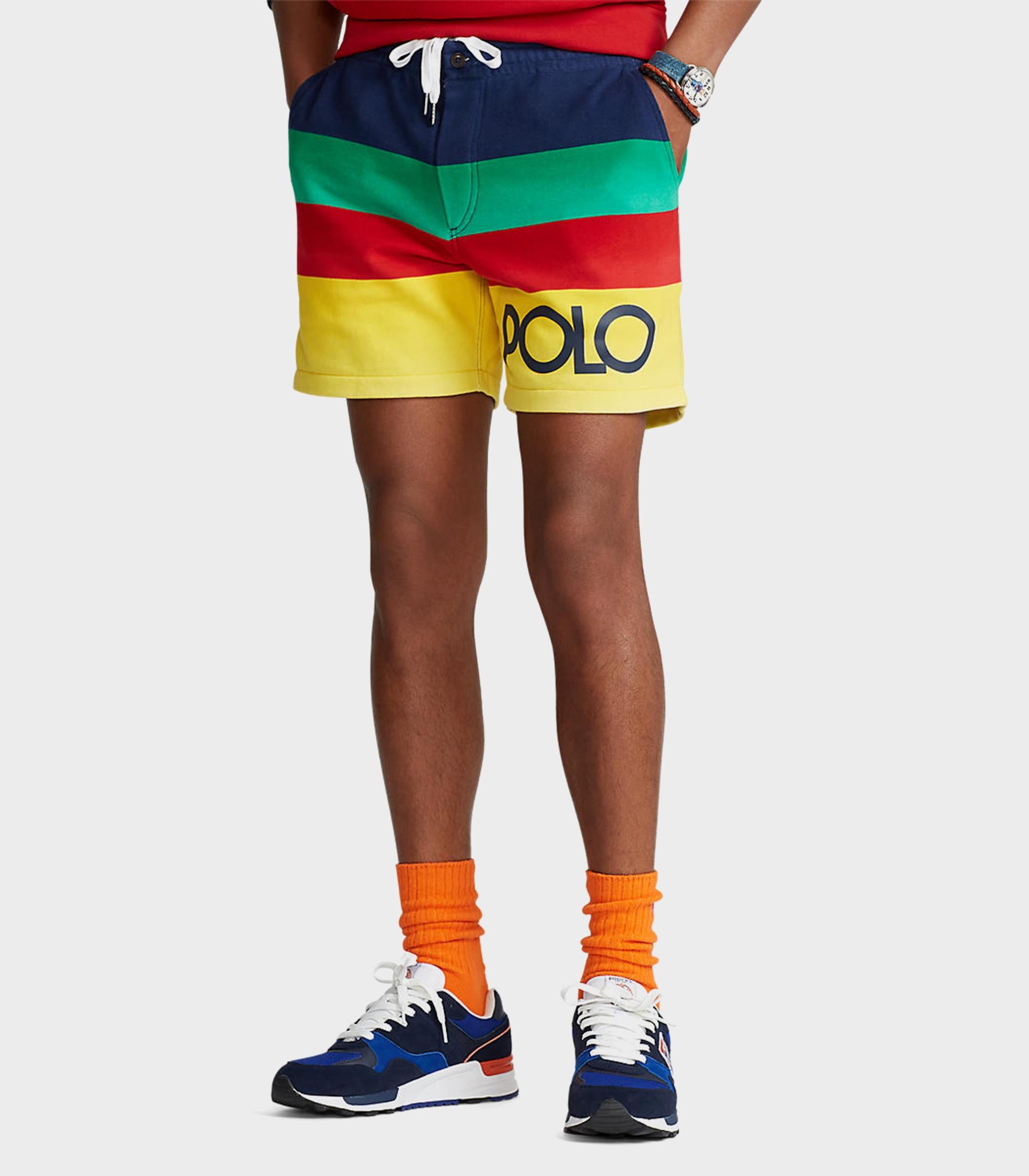 Polo ralph lauren - polo colorblock shorts - men