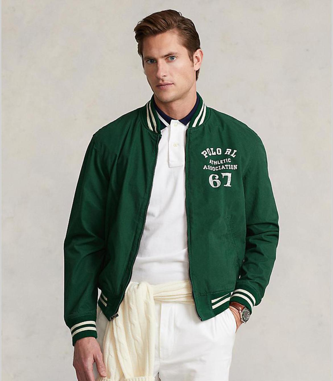 Polo ralph lauren - poplin baseball jacket
 - men