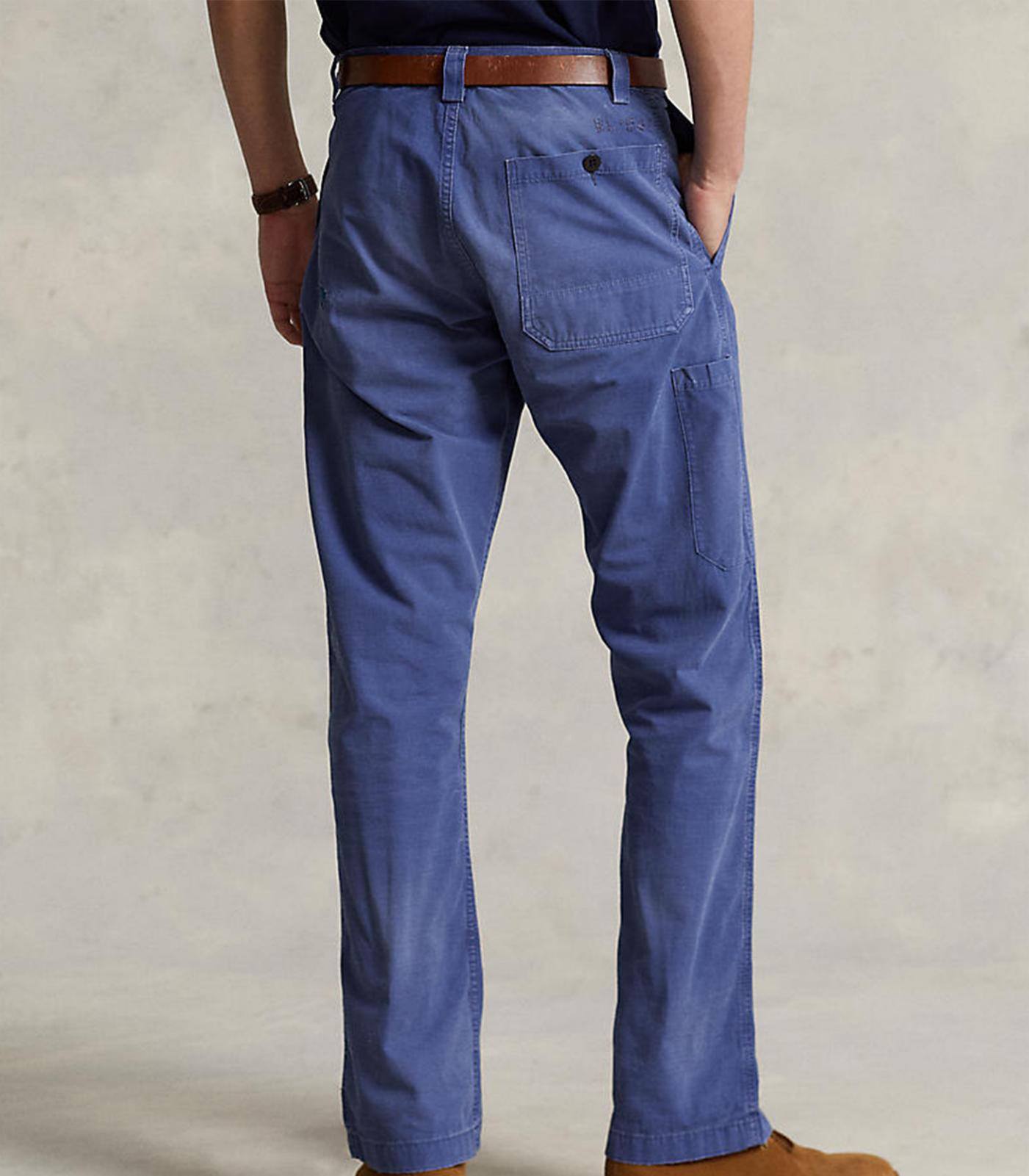 Polo ralph lauren - classic fit distressed canvas pant
 - men