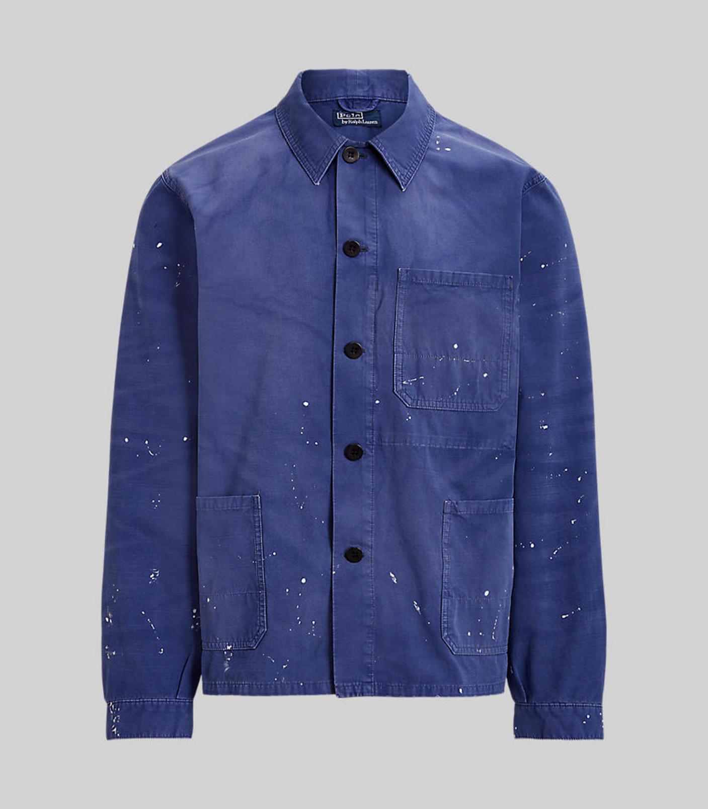 Polo ralph lauren -paint-splatter shirt jacket - men