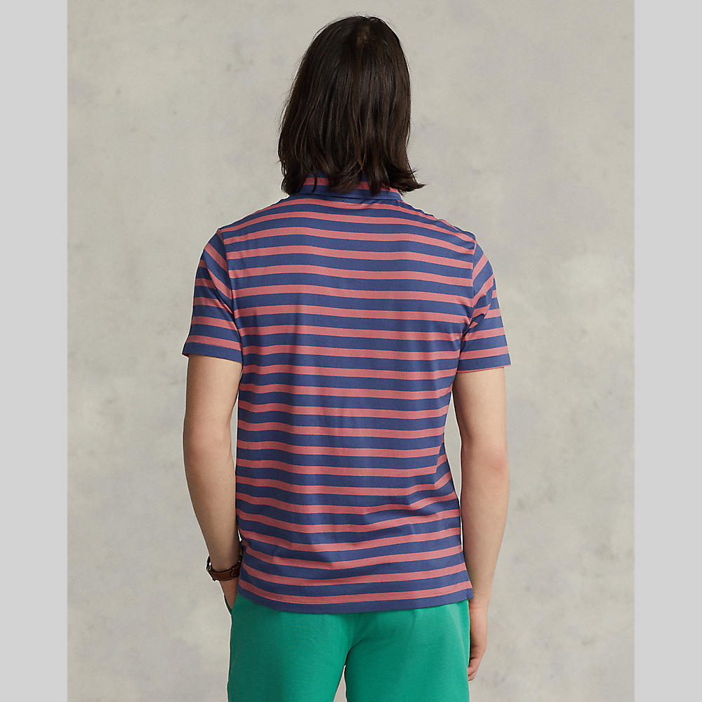 Polo ralph lauren - striped jersey pocket polo shirt - men