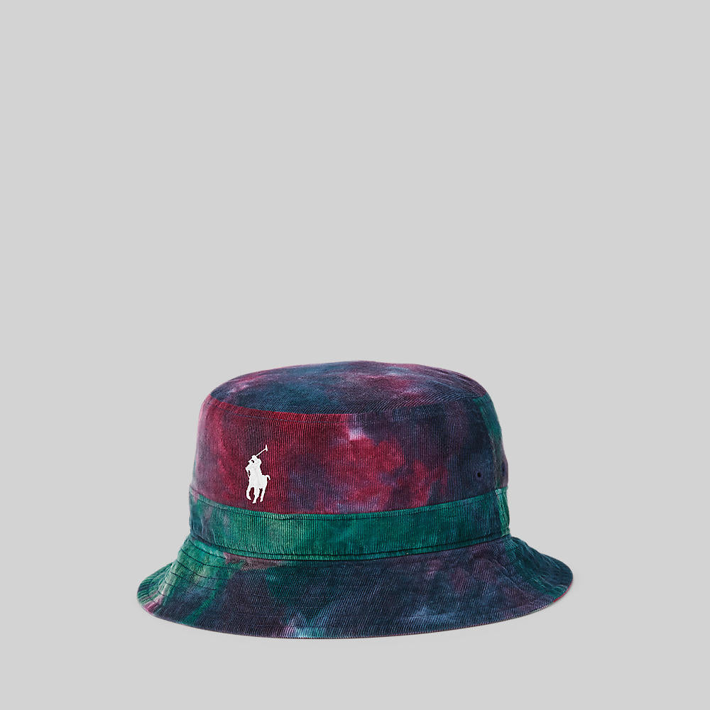 Polo ralph lauren - tie-dye corduroy bucket hat
 - men