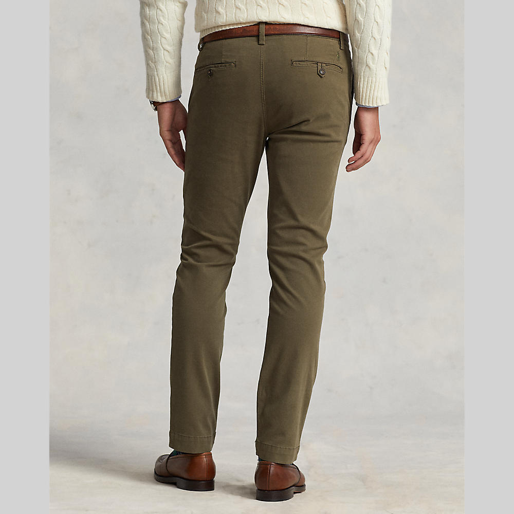 Polo ralph lauren - stretch slim fit textured chino pant - men