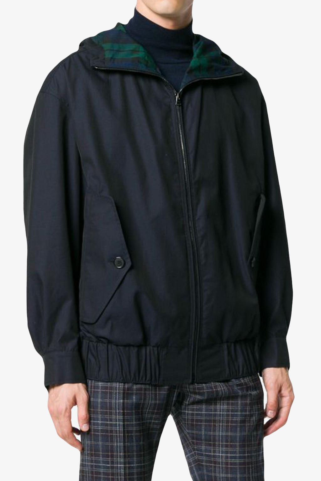 Burberry - hooded light weight jacket - men