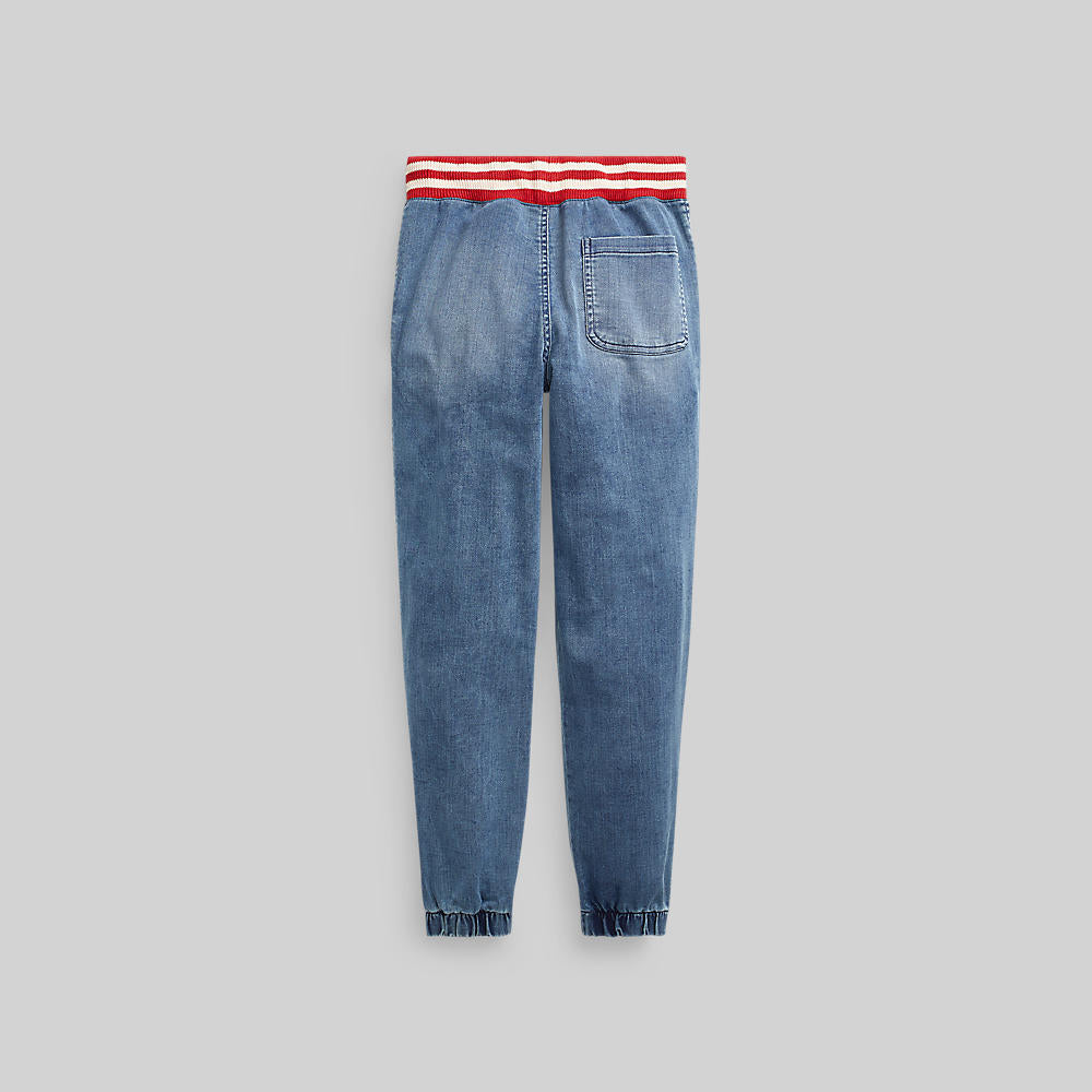 Polo ralph lauren - stretch denim jogger pants - boys