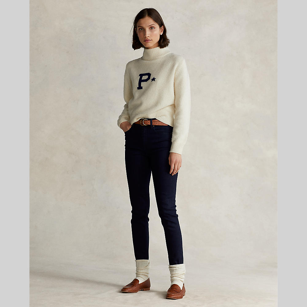 Polo ralph lauren - letter logo wool-cashmere sweater - women