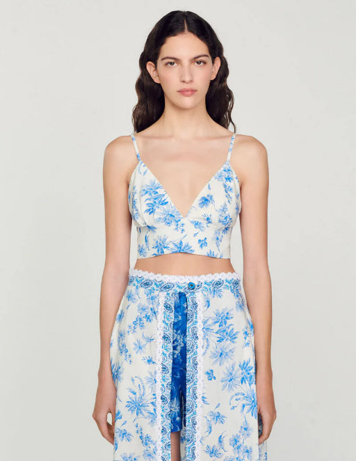 Ecru/Blue