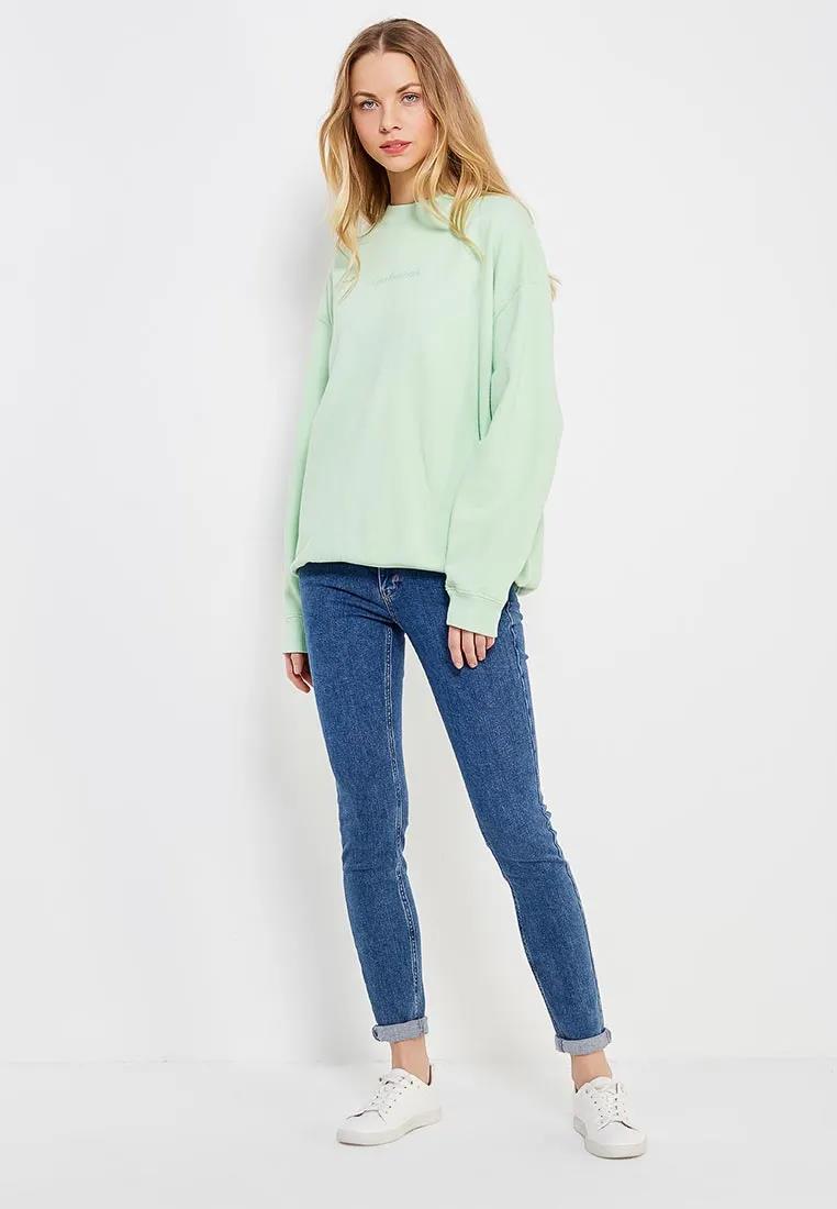 Calvin klein jeans - face sweatshirt regular fit - women