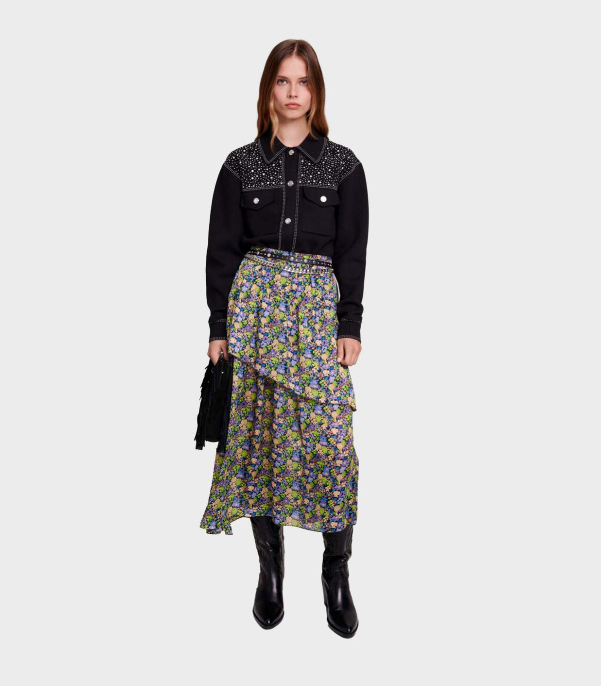 Floral Navy