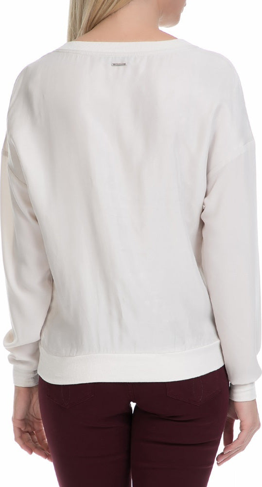 Calvin klein jeans - crew neck sweatshirt regular fit
 - women