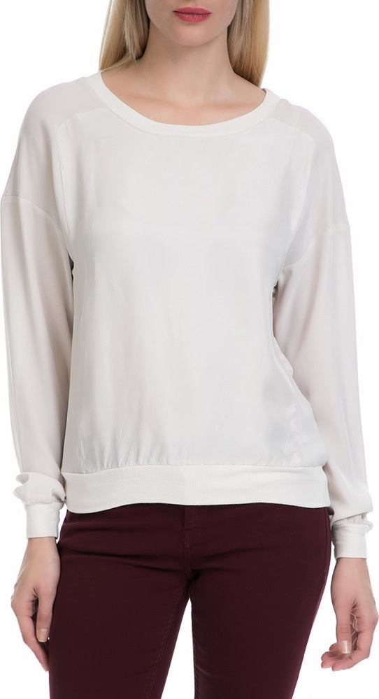 Calvin klein jeans - crew neck sweatshirt regular fit
 - women