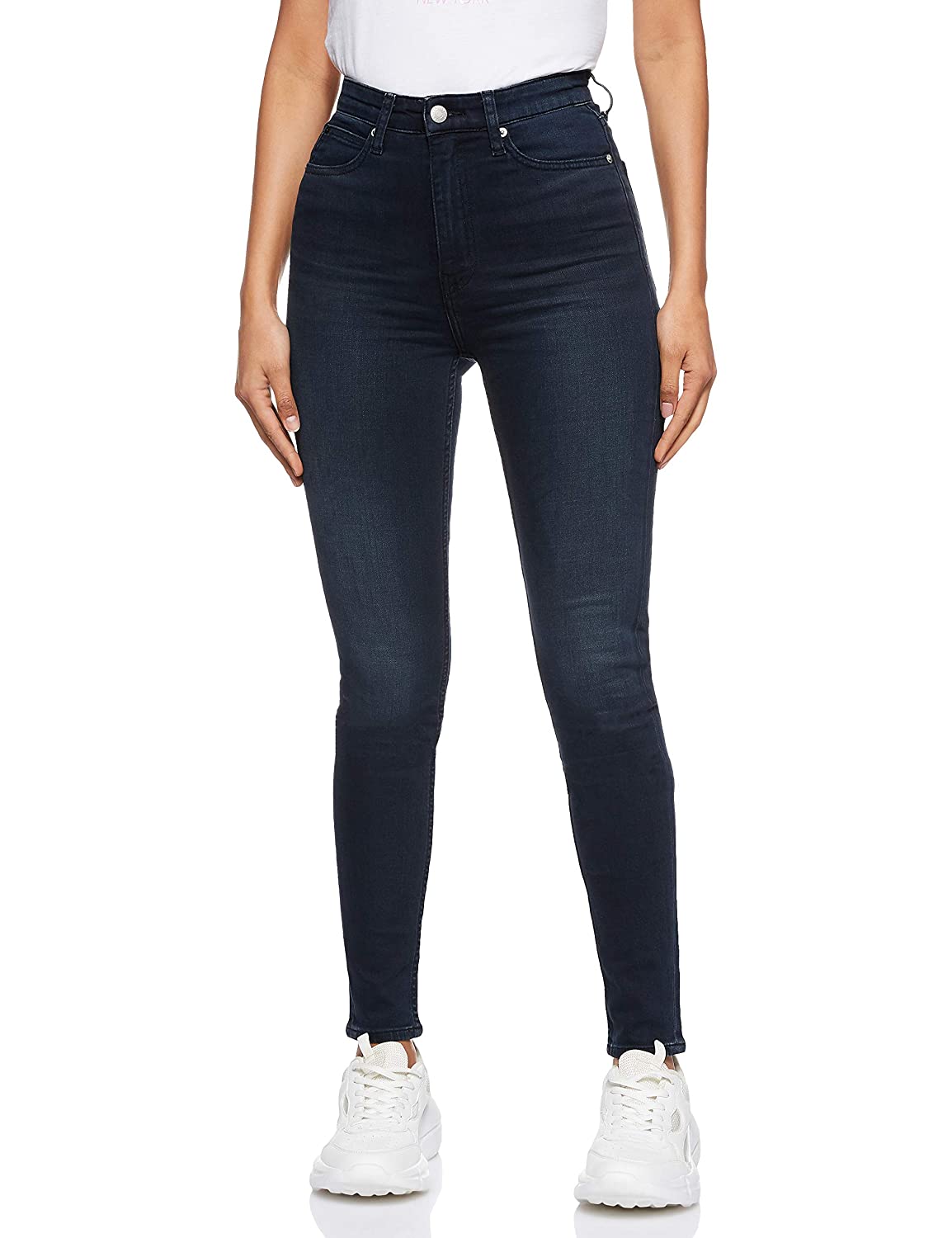 Calvin klein jeans - high rise skinny west - women