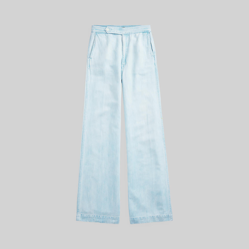 Polo ralph lauren - high-waist wide jeans - women