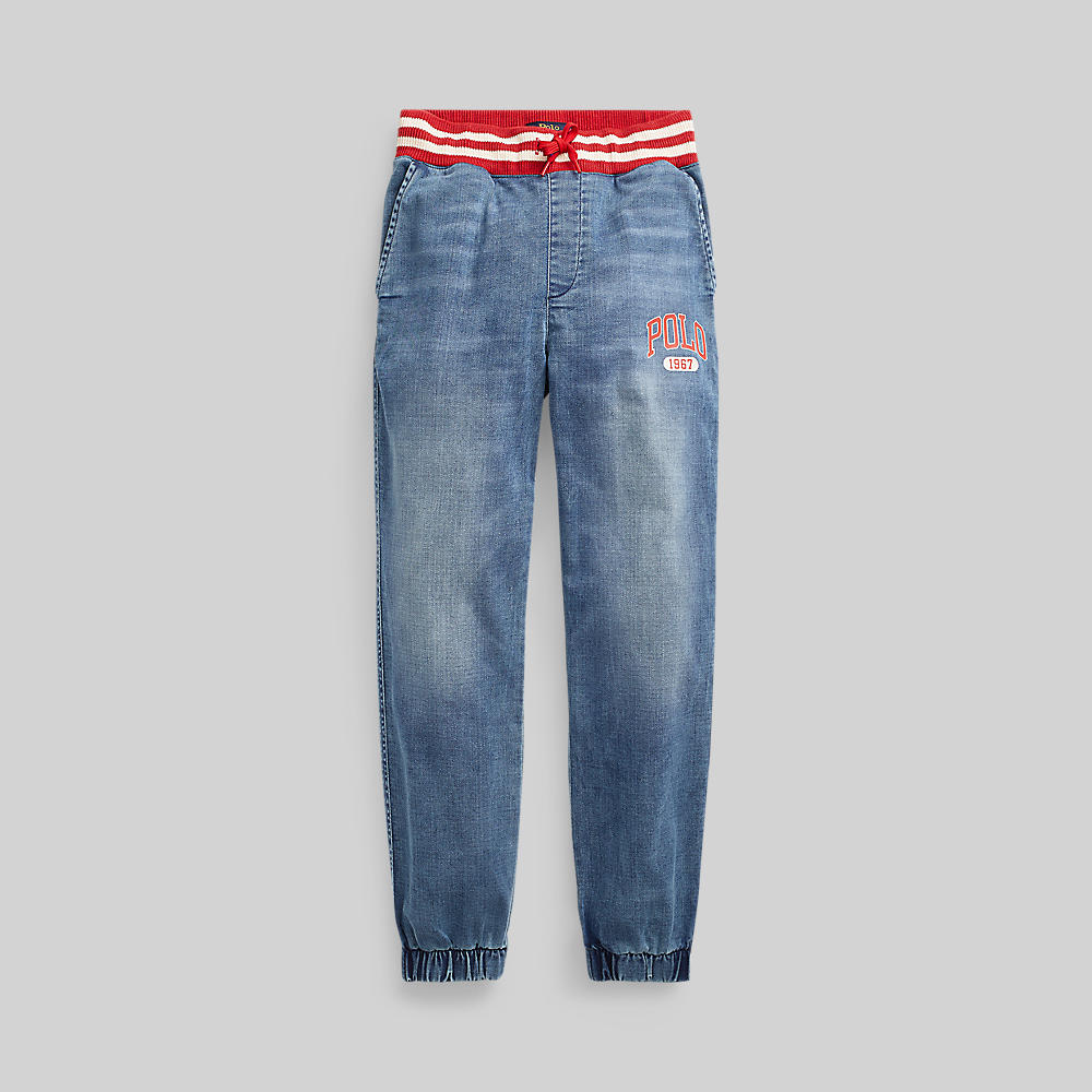 Polo ralph lauren - stretch denim jogger pants - boys