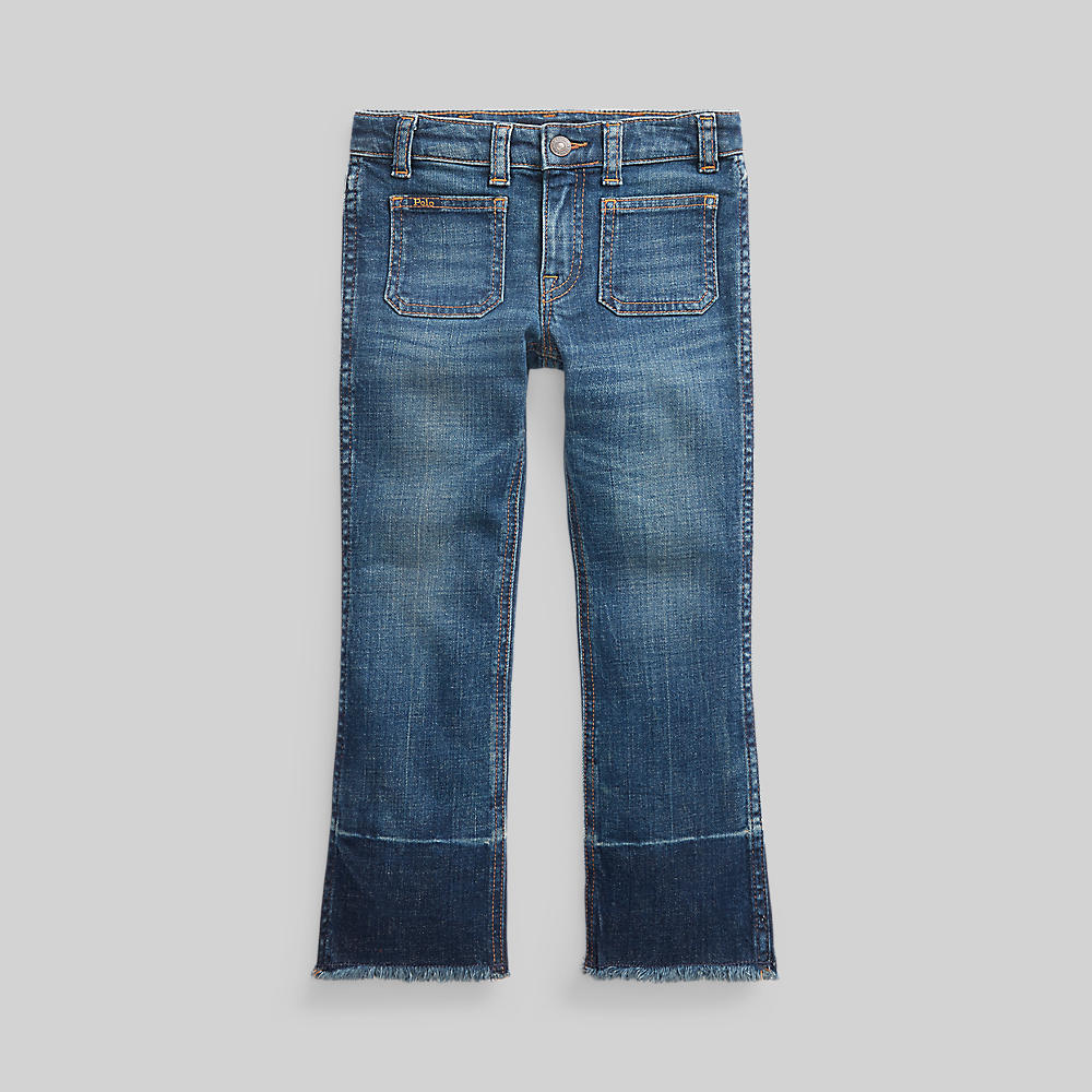 Polo ralph lauren - jenn flare denim pant
 - girls