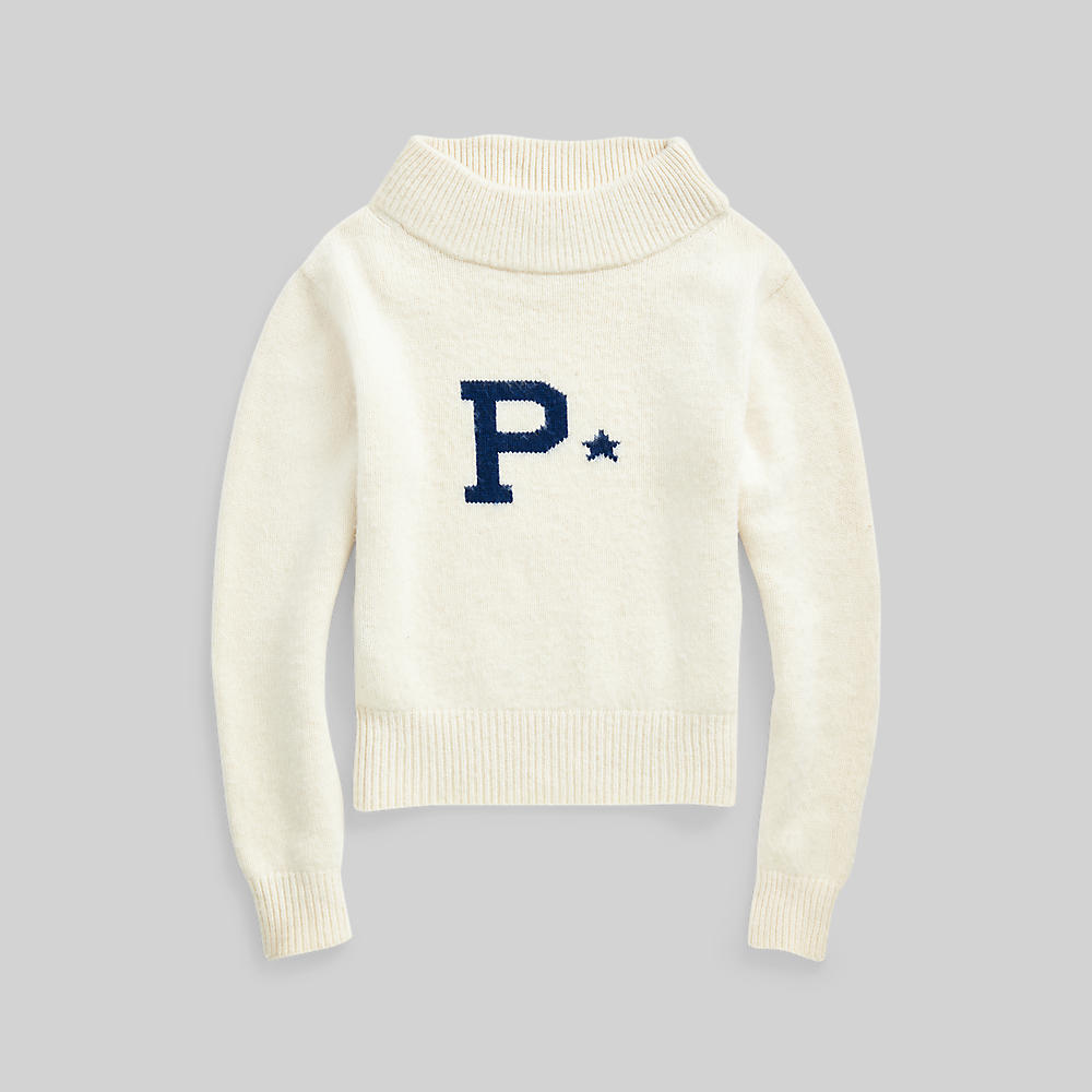 Polo ralph lauren - letter logo wool-cashmere sweater - women