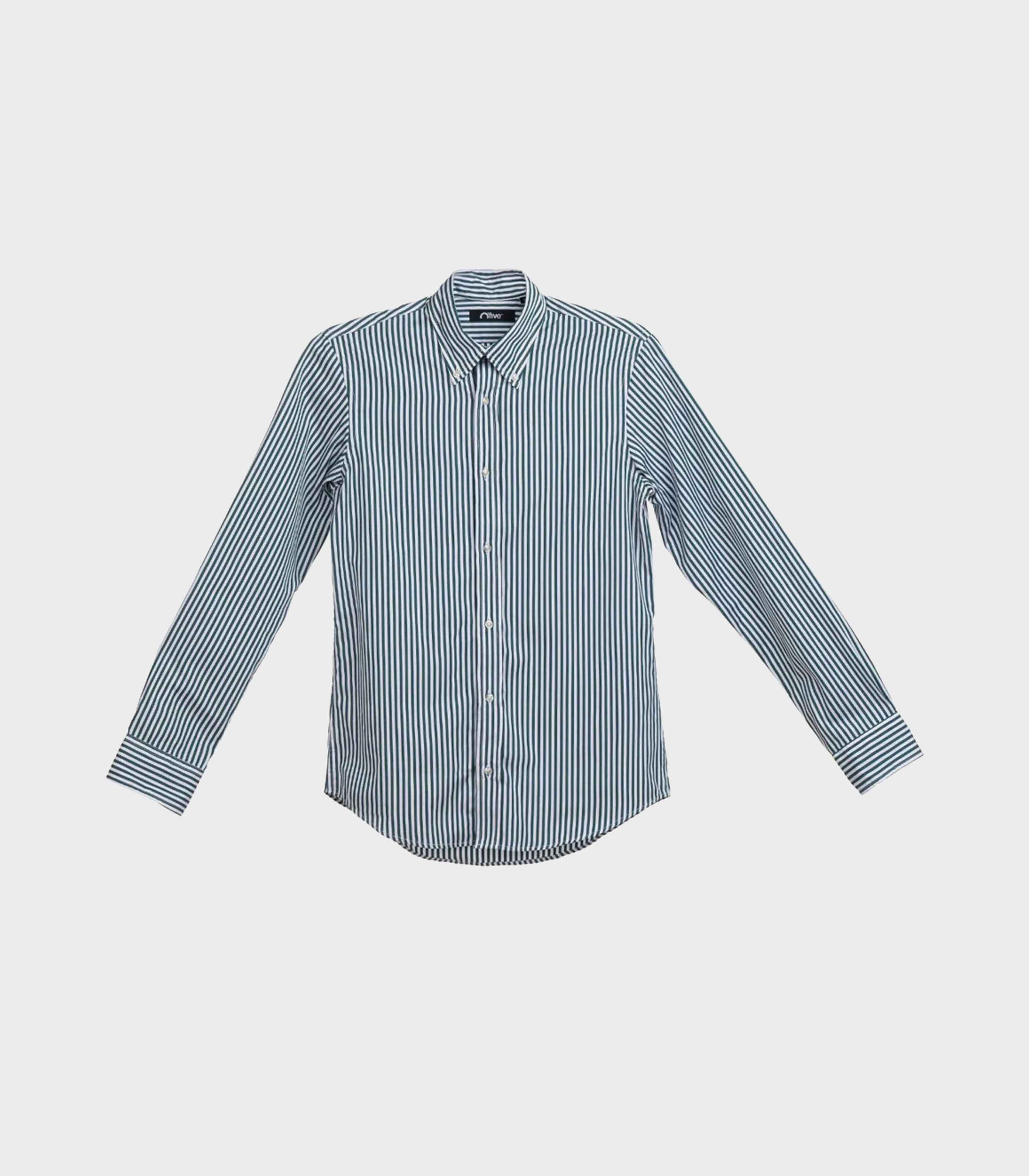 Green \ White Stripe