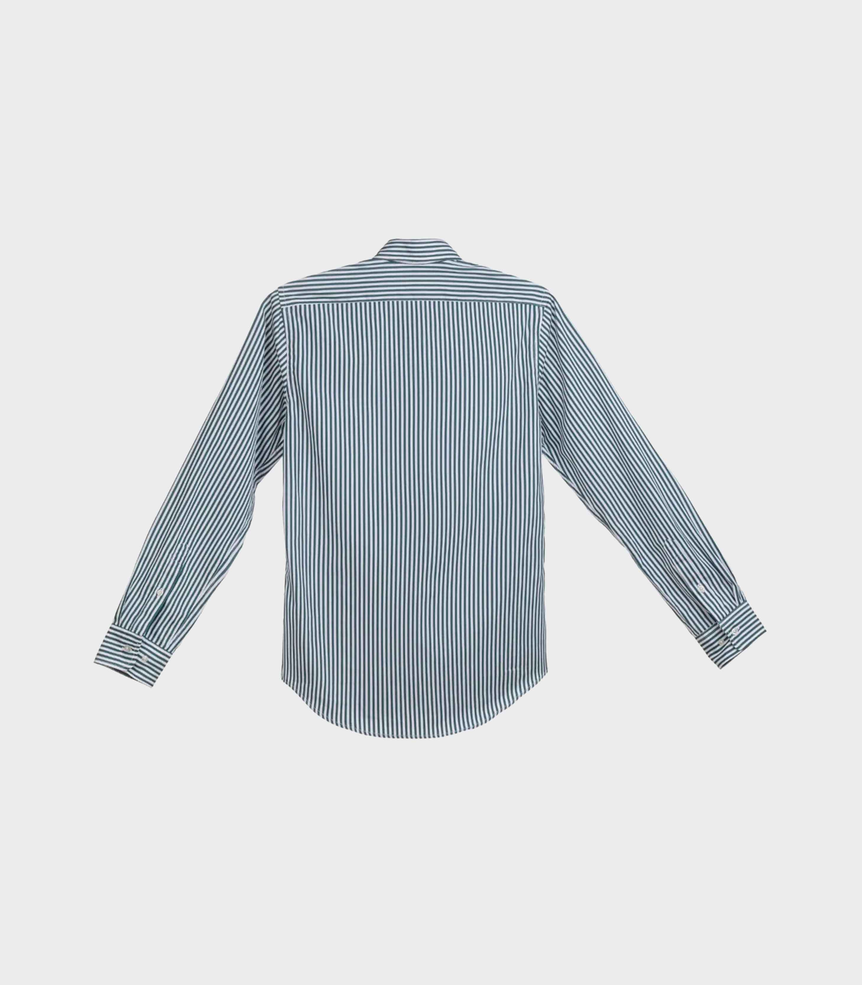 Green \ White Stripe